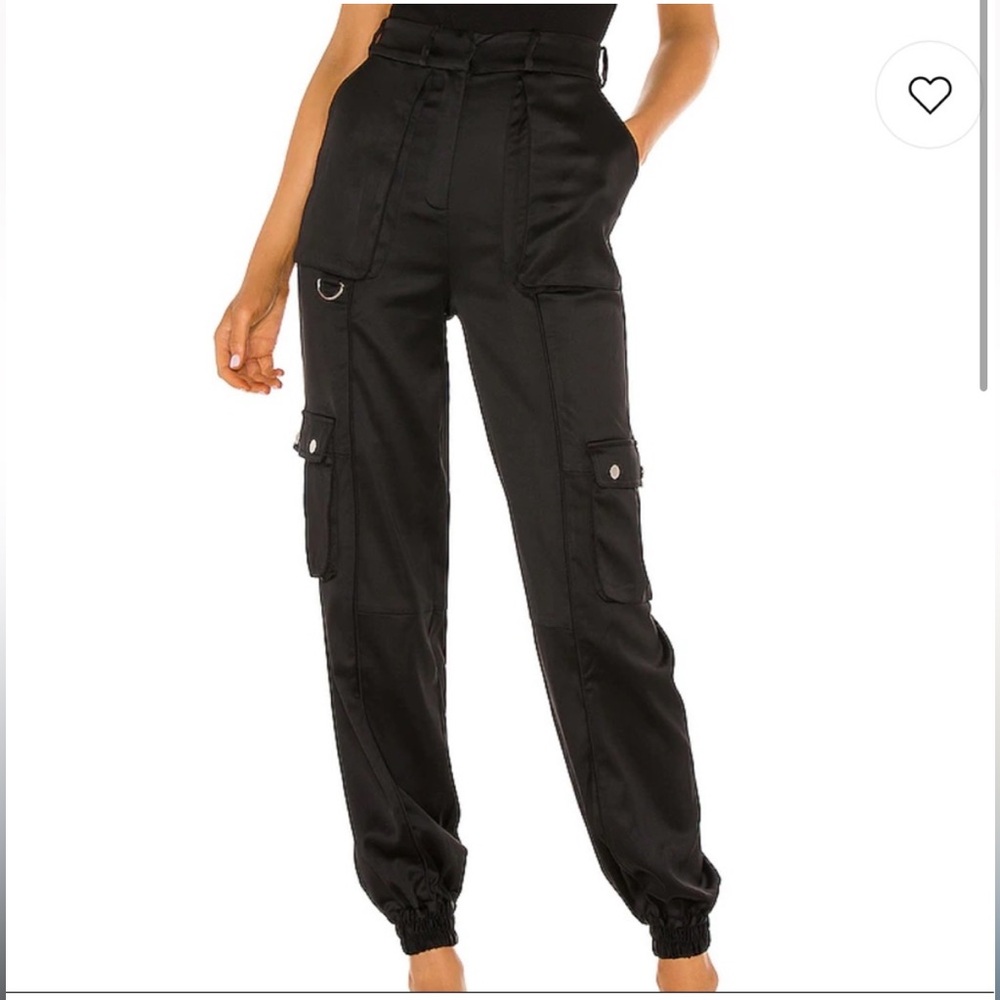 Revolve h:ours Port Black Cargo Jogger Pants